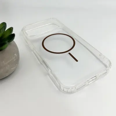 Чехол Накладка Cosmic Acrylic Thin Magsafe  iPhone 17 Pro Max Золотая