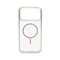 Чохол Накладка Cosmic Acrylic Thin Magsafe  iPhone 17 Pro Рожева