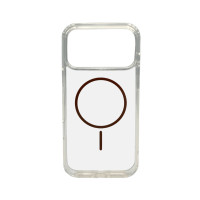 Чохол Накладка Cosmic Acrylic Thin Magsafe  iPhone 17 Pro Золота