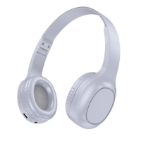 Бездротові навушники Bluetooth Hoco W46 Блакитно-сірі (Light Blue Grey)