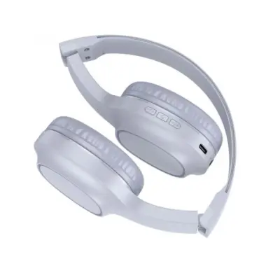 Беспроводные наушники Bluetooth Hoco W46 Голубовато-серые (Light Blue Grey)