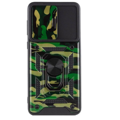 Накладка Serge Ring Camshield Camo Xiaomi Redmi Note 11 Pro Зелена