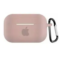 Чохол для навушників AirPods Pro Logo Рожевий Пісок