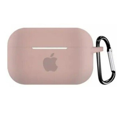 Чохол для AirPods Pro Logo Рожевий Пісок