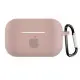 Чохол для навушників AirPods Pro Logo Рожевий Пісок