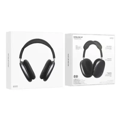 Беспроводные наушники Borofone BO22 Dark grey, Тёмно-серый