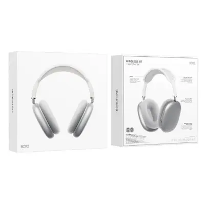 Беспроводные наушники Borofone BO22 Steel, стальной