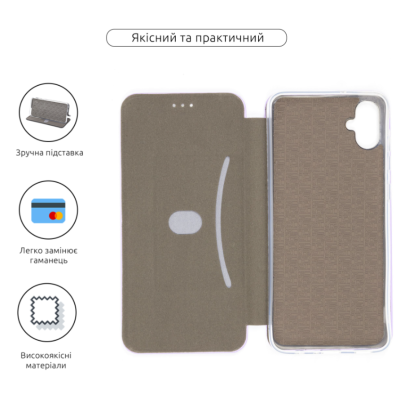 Книжка G-Case Ranger Samsung A055 (A05)  Сирень