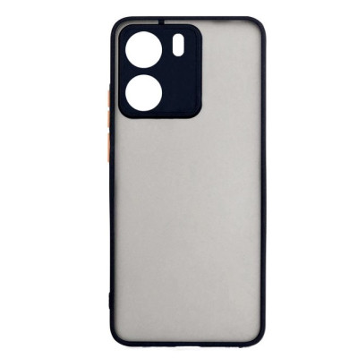 Чехол накладка Frosted Matte Xiaomi Redmi 13C/ Poco C65 Черная