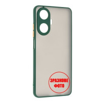 Чехол накладка Frosted Matte Xiaomi Redmi 13C/ Poco C65 Темно зеленая Чехол накладка Frosted Matte Xiaomi Redmi 13C/ Poco C65 Темно зеленая