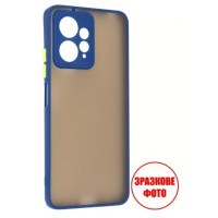 Чехол накладка Frosted Matte Xiaomi Redmi 13C/ Poco C65 Синяя Чехол накладка Frosted Matte Xiaomi Redmi 13C/ Poco C65 Синяя