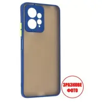 Чехол накладка Frosted Matte Xiaomi Redmi 13C/ Poco C65 Синяя
