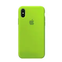 Чехол накладка HC iPhone X Зеленая/ Party Green (60)