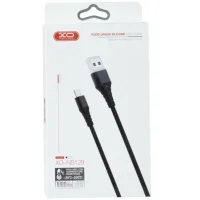 Кабель дата XO NB129 Lightning 1м Чорний