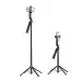 Монопод Bluetooth Tripod Hoco K32 Black, Чорний