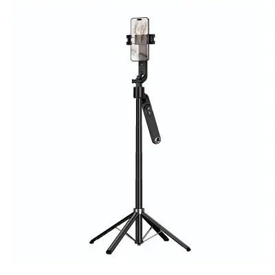 Монопод Bluetooth Tripod Hoco K32 Black, Чорний
