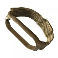 Ремешок Mi Band 3/4/5/6 Миланская петля Бежевый Ремешок Mi Band 3/4/5/6 Миланская петля Бежевый
