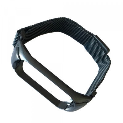 Ремешок Mi Band 3/4/5/6 Міланська петля Серый
