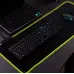 Килимок для миші RGB-03 (400x900) Black, Чорний