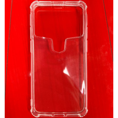 Универсальная накладка для телефона Silicon 5.6-5.9" Прозрачная