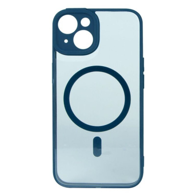 Чохол накладка Baseus Frame MagSafe iPhone 14 Синя