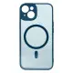 Чехол накладка Baseus Frame MagSafe iPhone 14 Синяя