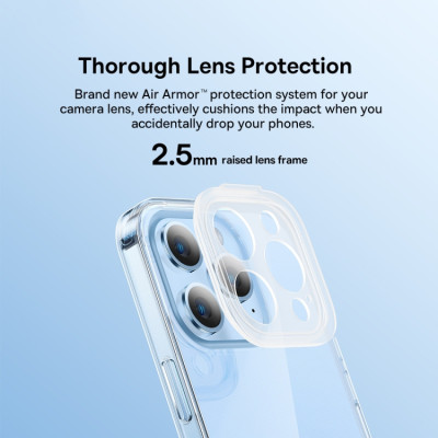 Чохол накладка Baseus Illusion iPhone 14 Pro Max Прозора