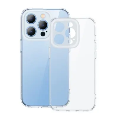 Чехол накладка Baseus Illusion iPhone 14 Pro Прозрачная