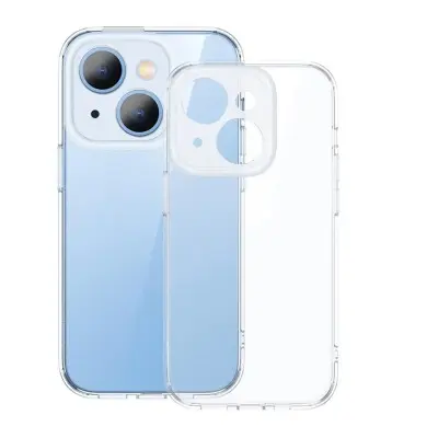 Чехол накладка Baseus Illusion iPhone 14 Plus Прозрачная