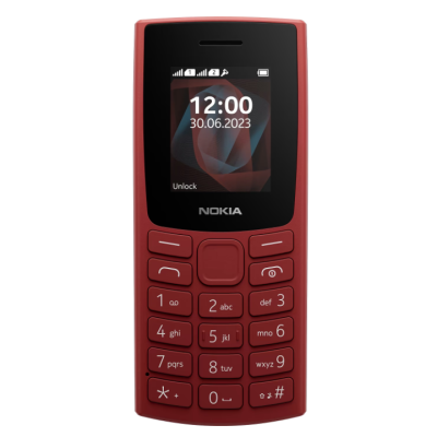 Мобільний телефон Nokia 105 DS 2023 Terracotta Red, червоний