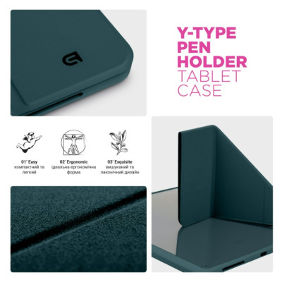 Чохол для планшета Y-Type Xiaomi Redmi Pad 7/Pad 7 Po Зеленый/Pine green