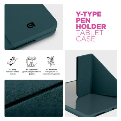 Чохол для планшета Y-Type Xiaomi Redmi Pad 7/Pad 7 Pro Зелений/Pine green