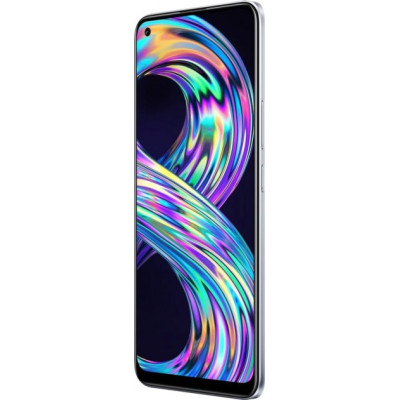 Смартфон Realme 8 6/128GB Cyber Silver, сріблястий