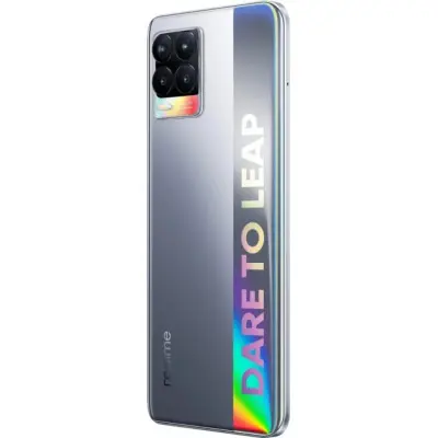 Смартфон Realme 8 6/128GB Cyber Silver, серебряный Смартфон Realme 8 6/128GB Cyber Silver, серебряный