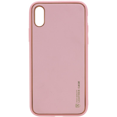 Чехол накладка X-Shield iPhone XR Розовая/ Pink