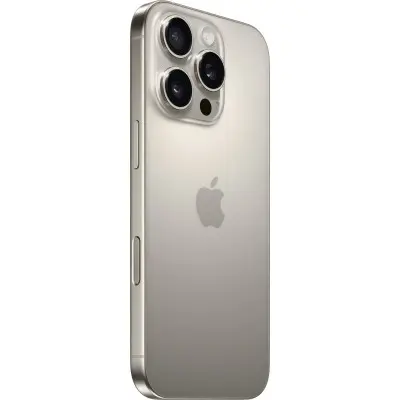 Смартфон Apple iPhone 16 Pro 128Gb Natural Titanium, Срібло (Б/В) (Ідеальний стан)