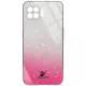 Чехол накладка Swarovski Full OPPO A73 Малиновая