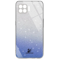 Чохол накладка Swarovski Full OPPO A73 Синя