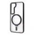 Чехол накладка WAVE Attraction MagSafe Samsung S916 (S23+) Черная