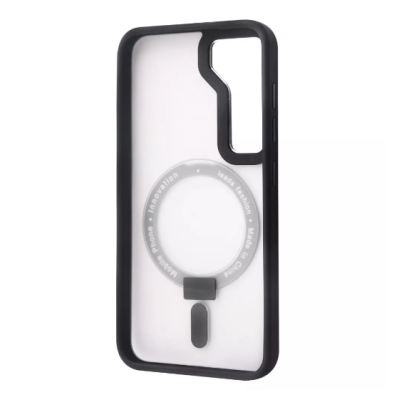 Чехол накладка WAVE Attraction MagSafe Samsung S916 (S23+) Черная