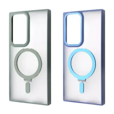 Чохол накладка WAVE Attraction MagSafe Samsung S918 (S23 Ultra) Зелена Чохол накладка WAVE Attraction MagSafe Samsung S918 (S23 Ultra) Зелена
