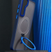 Чехол накладка WAVE Attraction MagSafe Samsung S911 (S23) Синяя