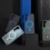 Чехол накладка WAVE Attraction MagSafe Samsung S911 (S23) Синяя