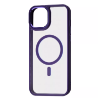 Чохол накладка WAVE Ardor MagSafe iPhone 15 Plus Темно-фіолетова Чохол накладка WAVE Ardor MagSafe iPhone 15 Plus Темно-фіолетова