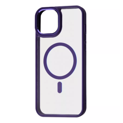 Накладка WAVE Ardor MagSafe iPhone 15 Plus Темно-фіолетова