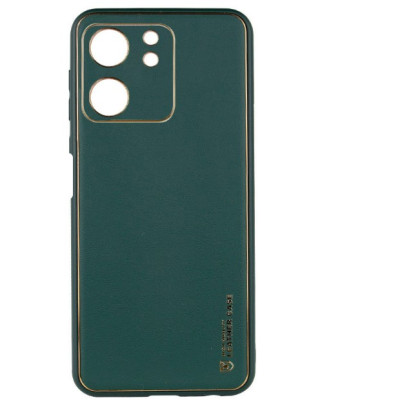 Чехол накладка X-Shield Xiaomi Redmi 13C/Poco C65 Зеленая (Army Green)