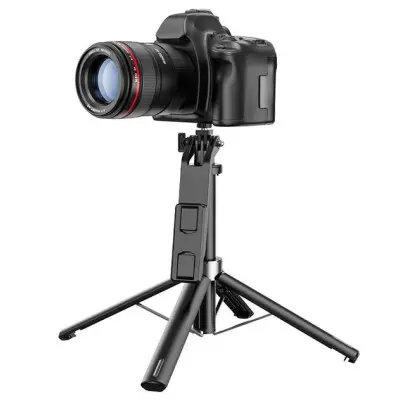 Монопод Bluetooth Tripod Hoco K21 Black, Чорний