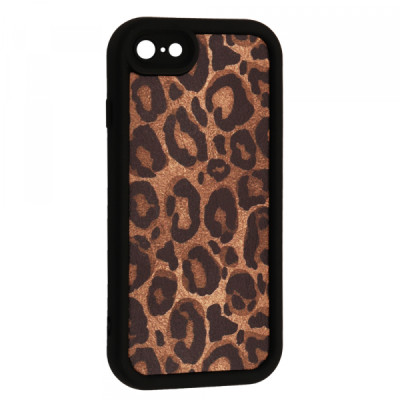 Чехол Накладка Leopard iPhone 7 Черная