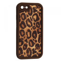Чехол Накладка Leopard iPhone 7 Коричневая 1 Чехол Накладка Leopard iPhone 7 Коричневая 1