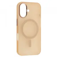 Чехол накладка Rock Matte MagSafe iPhone 16 Золотая (Desert Gold)